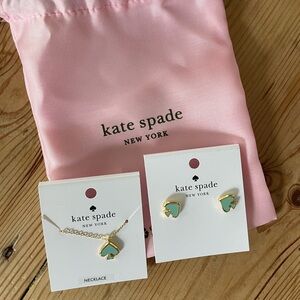 Kate Spade earring & necklace set